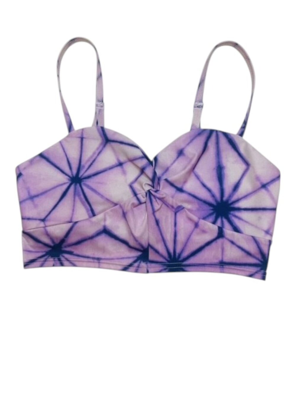 FREE PEOPLE FP MOVEMENT Double Take Cropped Cami in Purple Combo - Size Medium - Picture 3 of 8